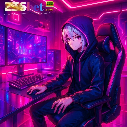 Imagem promocional da 236BET destacando segurança avançada e catálogo atualizado de jogos